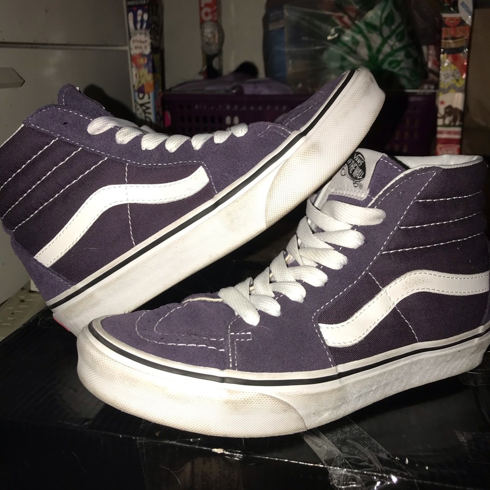 Nightshade Purple Sk8 HI Vans